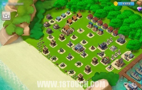 Boom Beach 海島奇兵20本防禦陣型合集