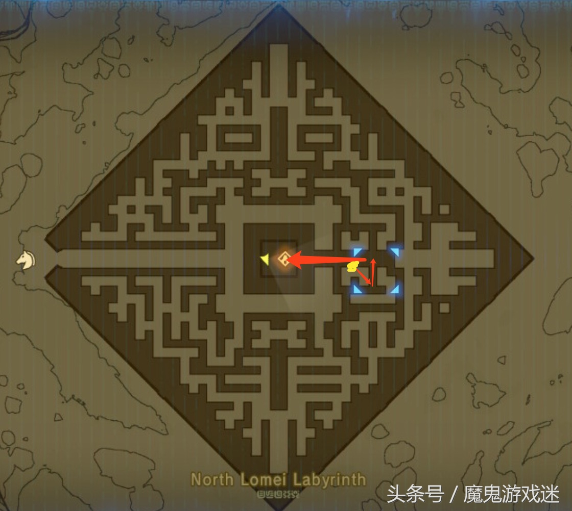 塞爾達傳說：荒野之息 大迷宮（二）雪山迷宮走法 獲野蠻人護腿
