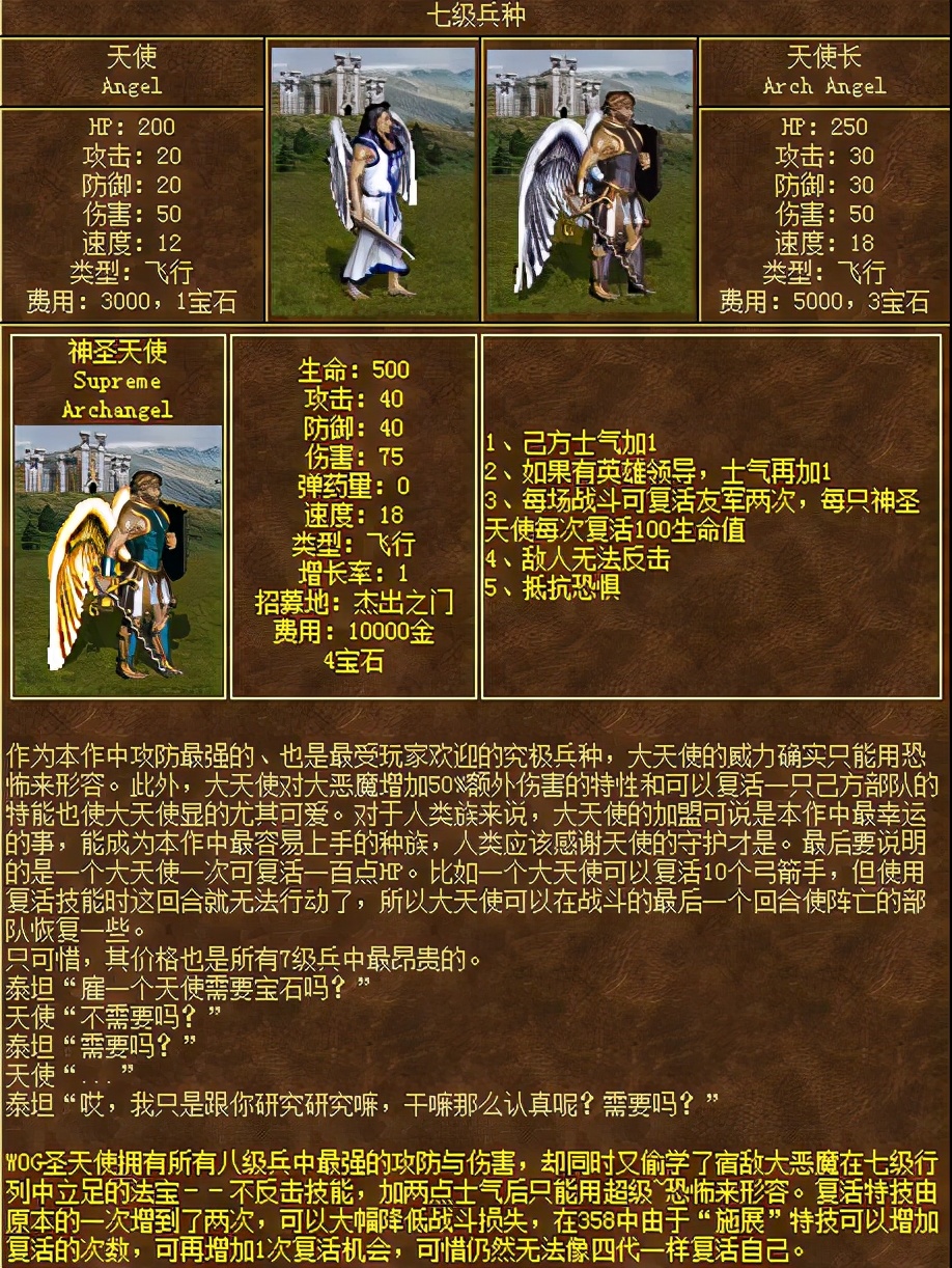 英雄無敵3之人族漫談