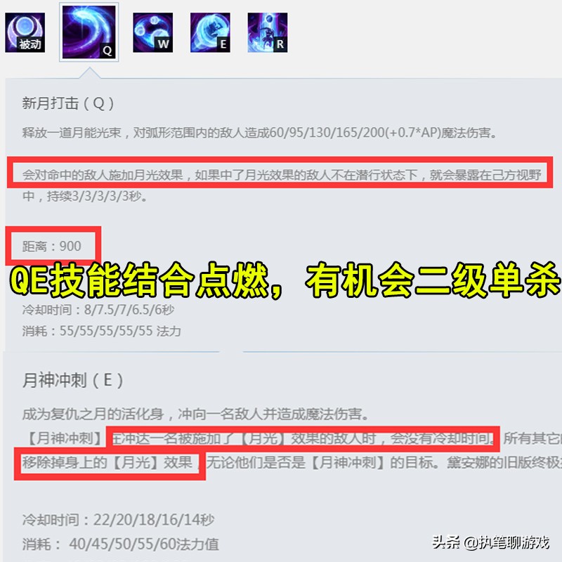 LOL：撕裂黑暗的月光，中單霸主“三級單殺流”皎月玩法攻略