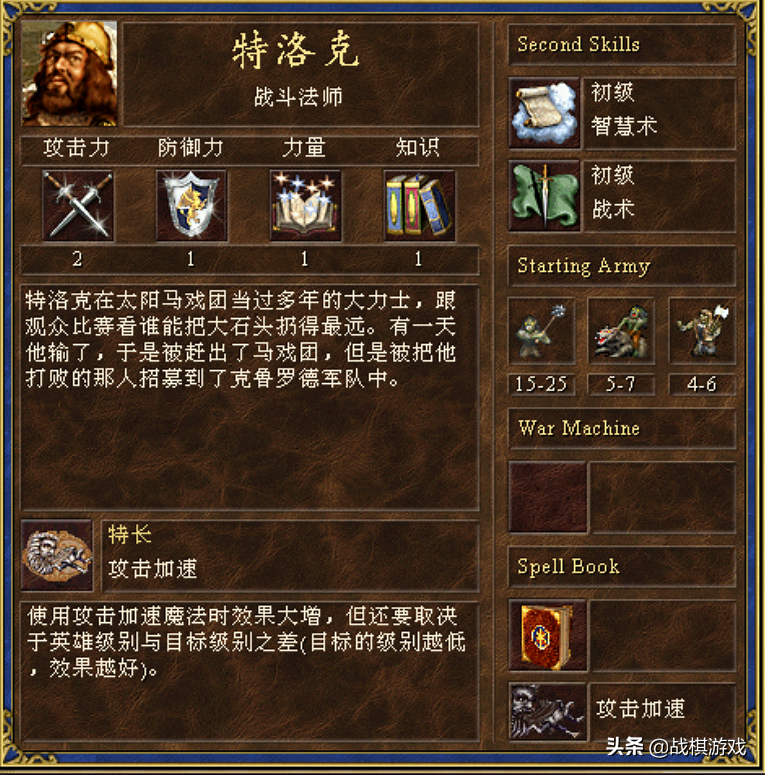 英雄無敵3英雄特長最強一覽