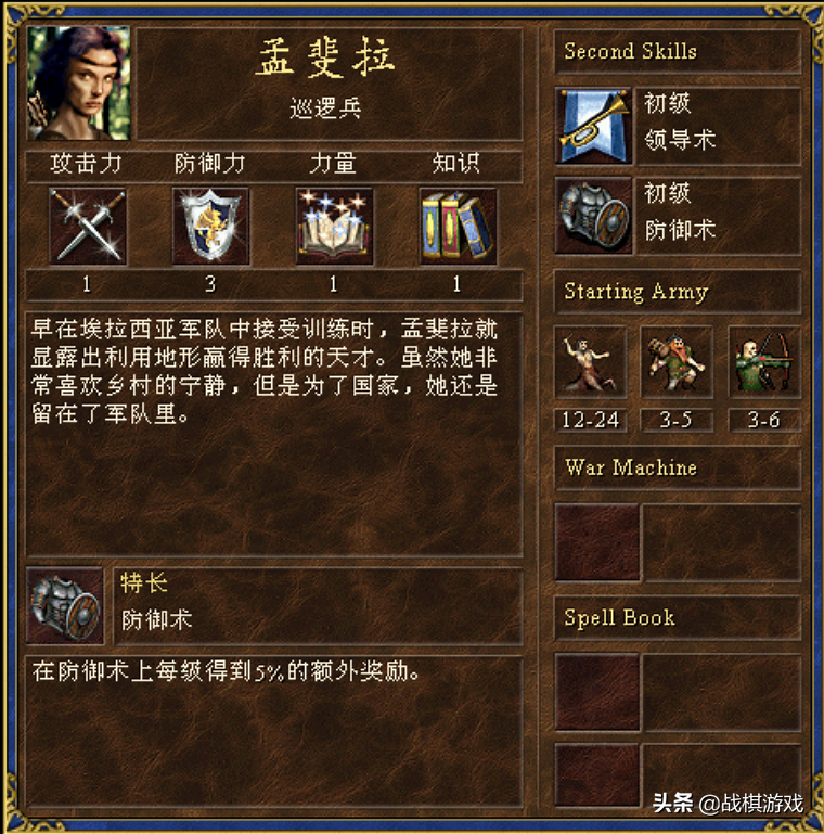 英雄無敵3英雄特長最強一覽