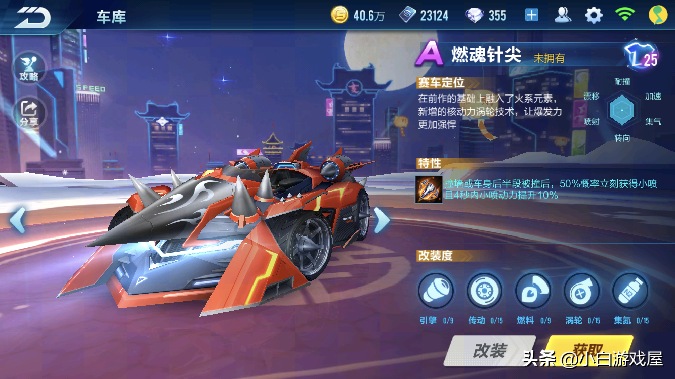 QQ飛車手游：競速實戰A車選擇排名，極光與雪狐成為平民首選