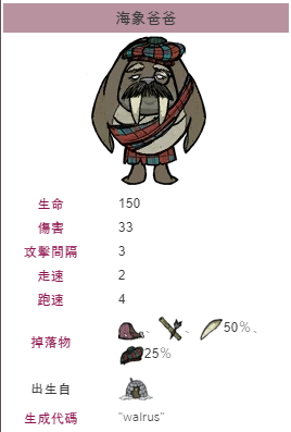 《饑荒》怎麼對付海象 對付海象的技巧