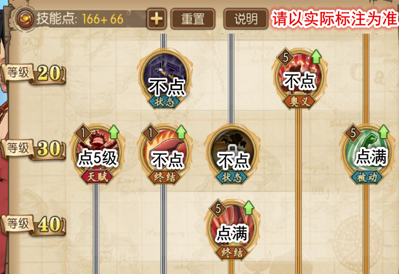 航海王燃燒意志：路飛90級技能加點，3天賦SR，但依舊難以登場
