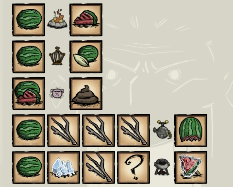 《饑荒》關於釣魚和西瓜帽的知識