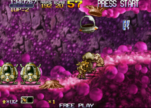 經典遊戲《合金彈頭》最神秘的0分老頭，原來他才是遊戲的靈魂