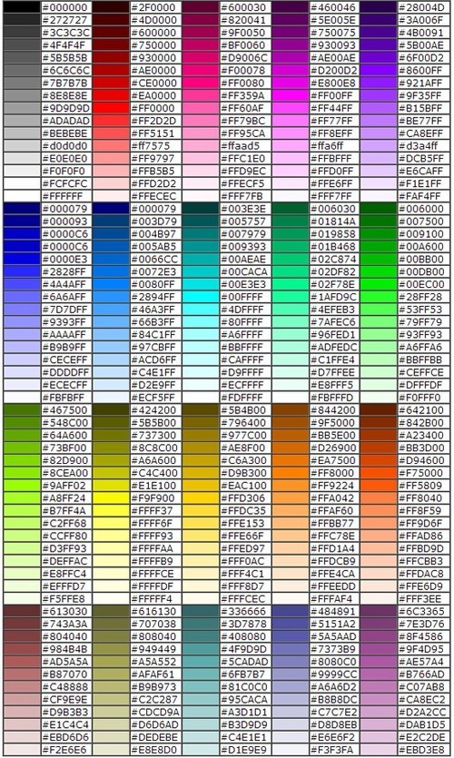 球球大作戰顏色括號 顏色名字代碼大全