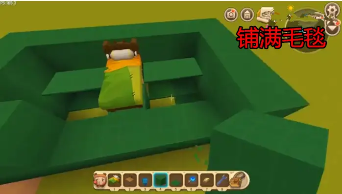 迷你世界零基礎教學，如何在白天睡覺，還能不斷恢復血量值