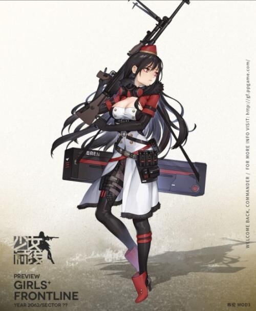少女前線二戰槍械巡禮——MG篇
