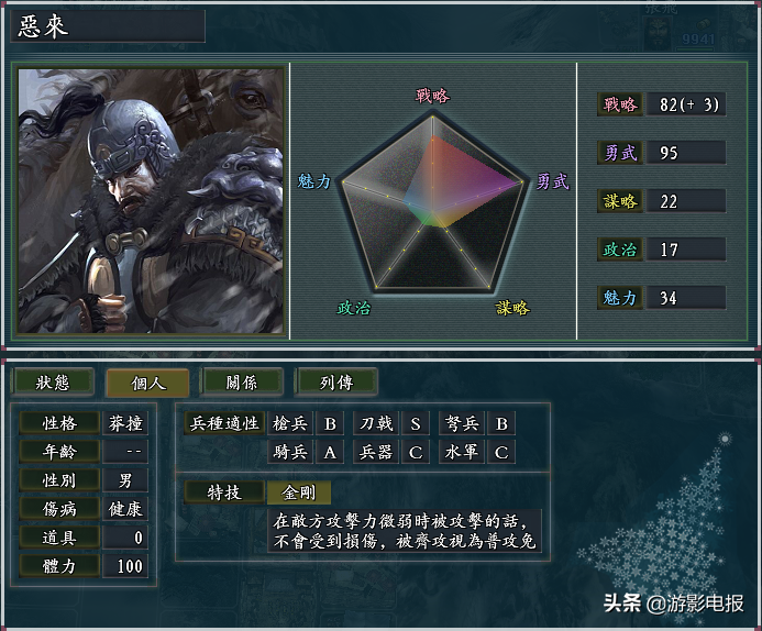 複合特技主導的《三國志11華夏風雲》這些單特技還能一戰
