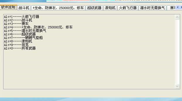 俠盜獵車手：聖安地列斯作弊器C++源代碼