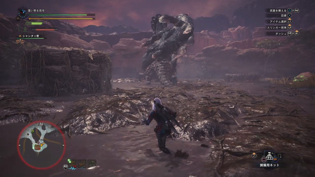 手柄玩怪物獵人世界PC版，初期泥魚龍狩獵攻略
