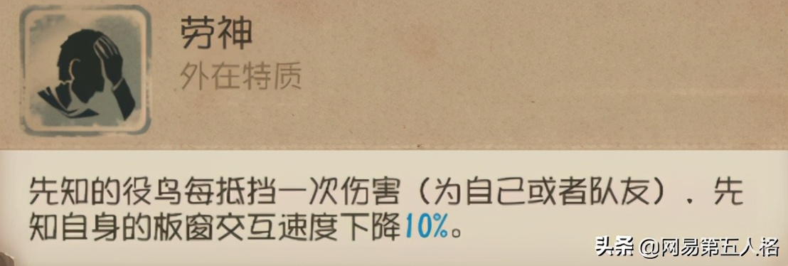御鳥四齣——《第五人格》求生者-先知高階攻略