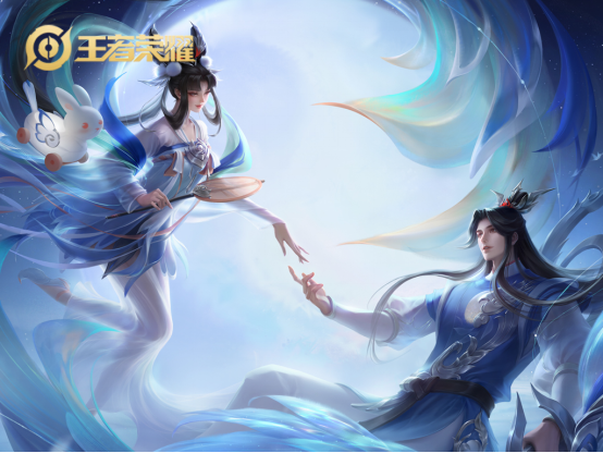 王者榮耀：絕美藍色系皮膚，火舞性感清冷，虞姬一襲藍衣太颯