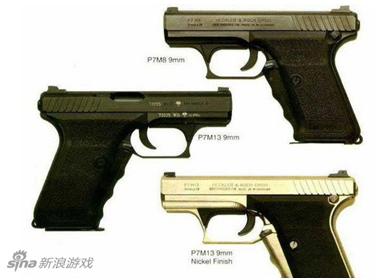 少女前線P7手槍介紹 德國軍方必備手槍P7