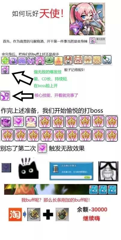 冒險島職業攻略-爆莉萌天使篇