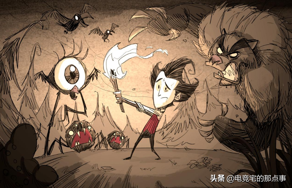 饑荒：第一個秋天要做打蜘蛛，冬天就是單純的享受時刻