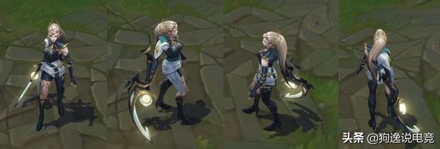 LOL：光明哨兵皮膚預覽，瑞文刀妹特效十足，潘森至臻外服引爭議