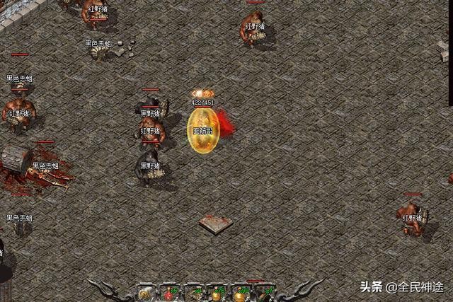 熱血傳奇：哪些地圖適合升級？老玩家揭秘，這4張圖是升級絕招