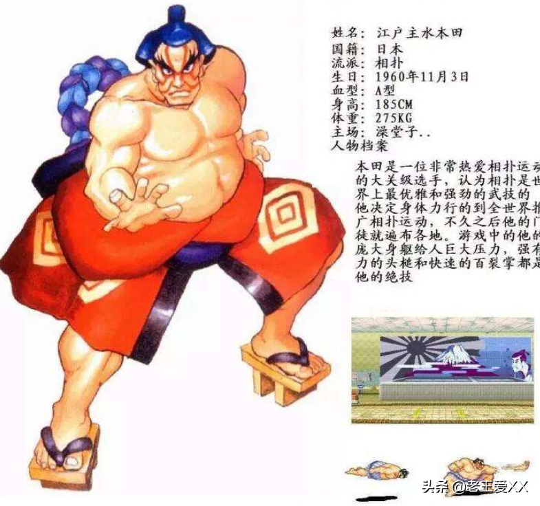街霸2人物介紹及出招表，你當年玩哪個人物最厲害？