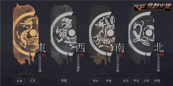 42大區合為4個，CF玩家減少瘋狂合區，一切都要從火麒麟說起？