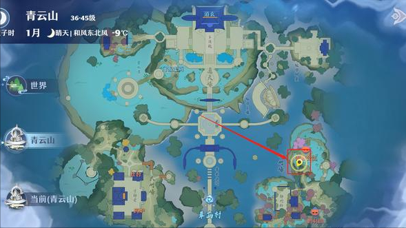 夢幻新誅仙-青雲山探靈25個位置詳細攻略
