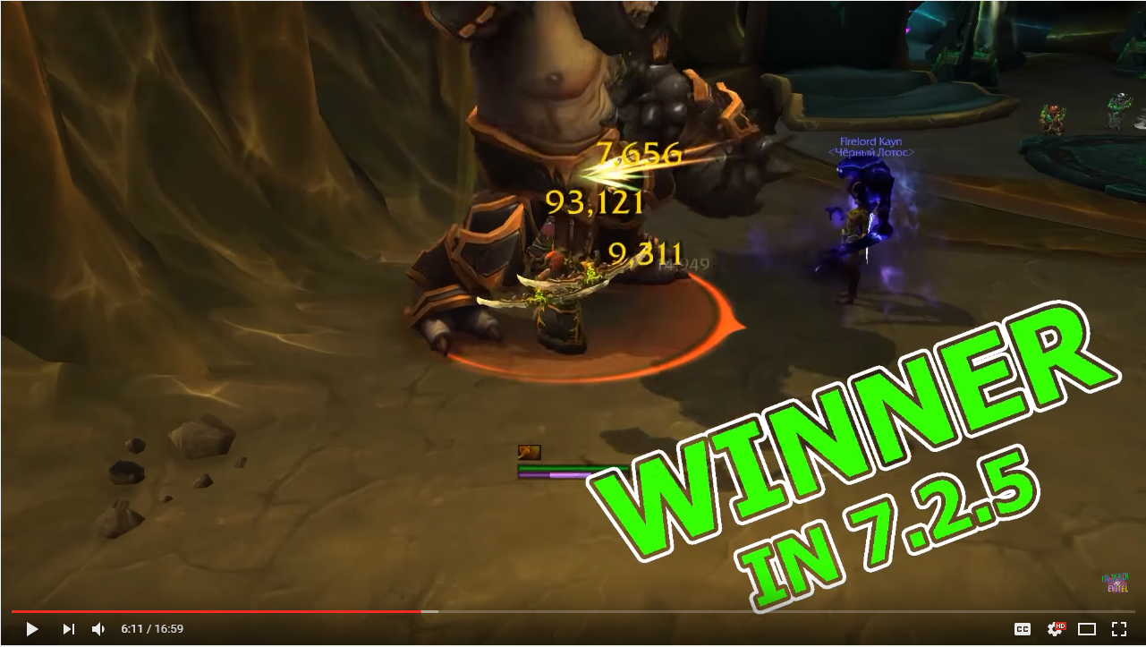魔獸世界7.2.5DPS排行：戰士和術士才是人生贏家！