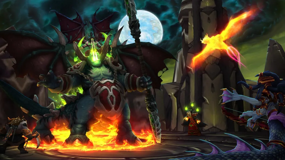 魔獸世界TBC懷舊服DPS排名，惡魔術法系第一，橙杖奧法世界第二
