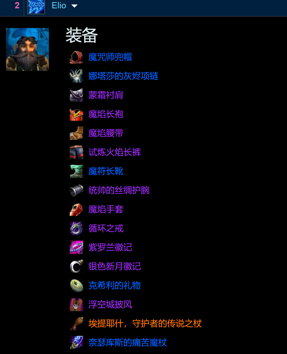 魔獸世界TBC懷舊服DPS排名，惡魔術法系第一，橙杖奧法世界第二