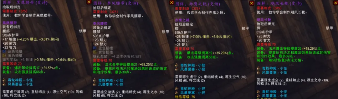 魔獸世界TBC懷舊服：P2新增製造業裝備一覽，總有一件是你畢業的