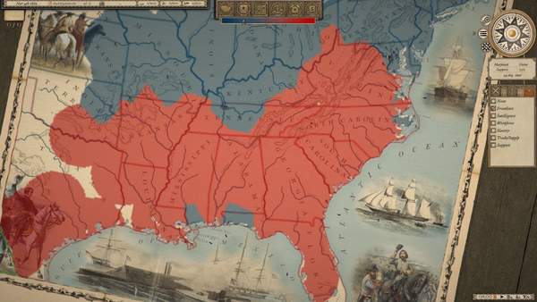 《大戰術家：南北戰爭》Steam搶先體驗 改寫美國內戰