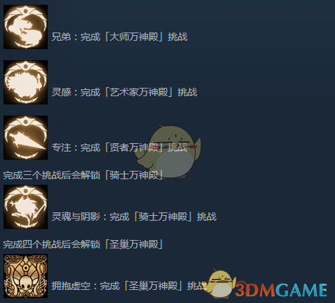 《空洞騎士》尋神者DLC進入方法及全成就指南