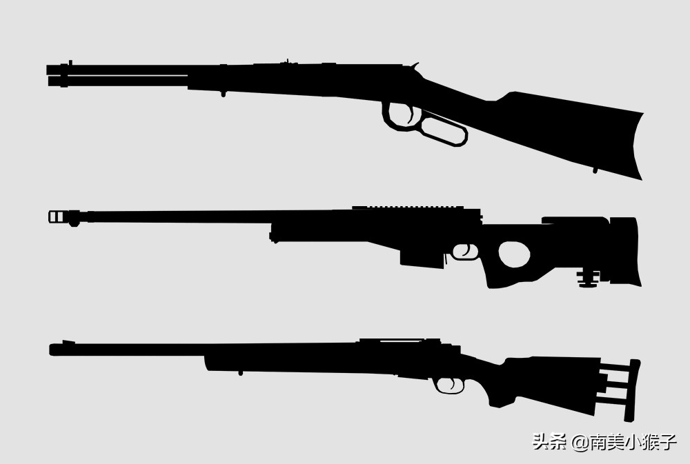 《絕地求生》一共12把槍，萌新看不懂，老玩家能認出所有