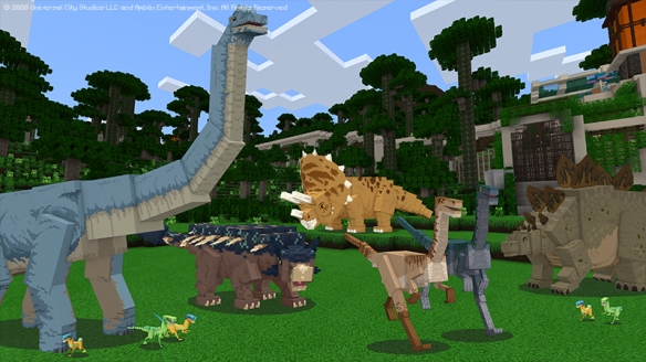 《MC》聯動《侏羅紀世界》推同名DLC 一起玩恐龍吧