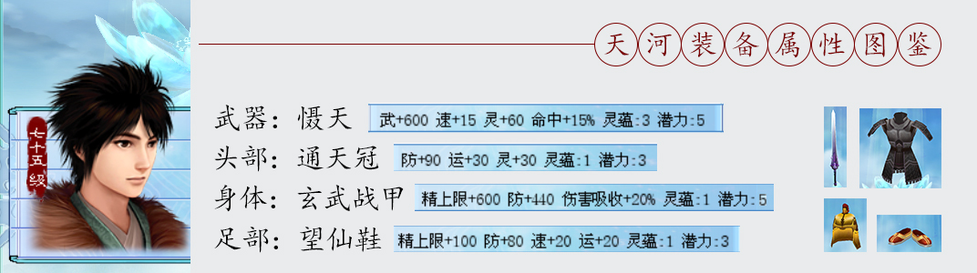 仙劍4終極裝備打造方法以及屬性圖鑑
