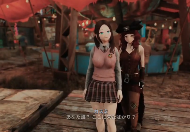 《輻射4》新出萌化MOD，可將主角變動漫角色