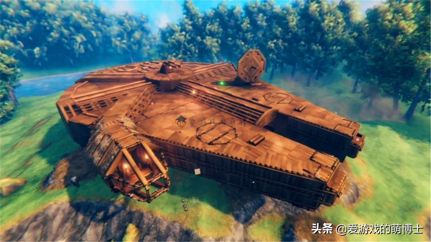 玩家正在《Valheim》中打造《上古捲軸5》雪漫城