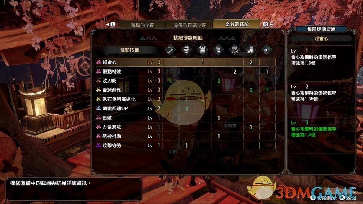《怪物獵人：崛起》低配超會3弱特3太刀配裝