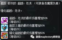冒險島職業攻略-惡魔復仇者篇