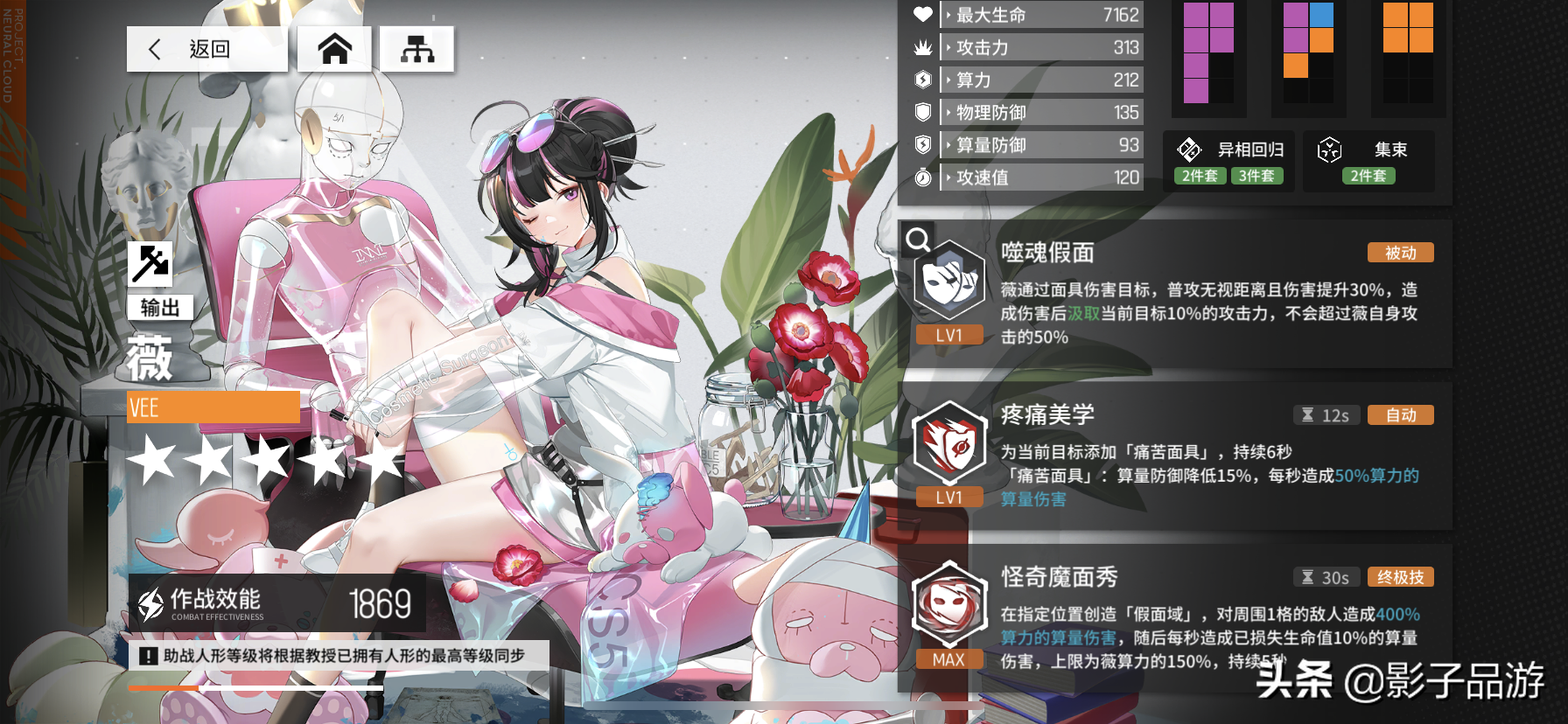 《少女前線：雲圖計劃》12個三星人形，哪個值得培養？
