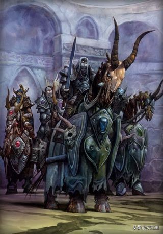 魔獸世界：盤點最出名的死亡騎士，瑞文戴爾男爵上榜是因為坐騎
