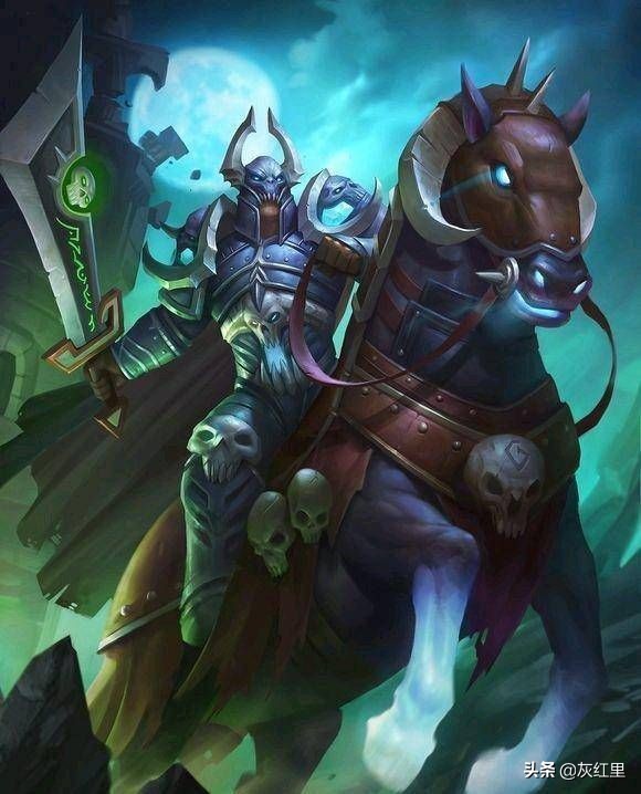 魔獸世界：盤點最出名的死亡騎士，瑞文戴爾男爵上榜是因為坐騎