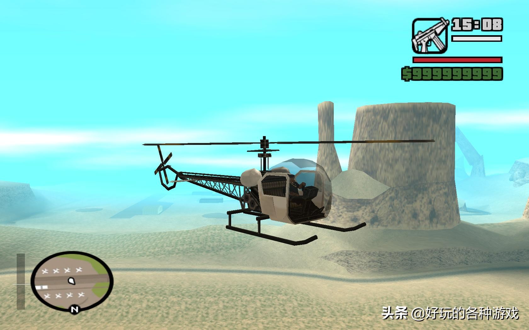GTA聖安地列斯飛機大全，天空不過是觸手可及的星辰