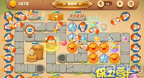 保衛蘿蔔3集市第45關金蘿蔔攻略 集市45關怎麼過