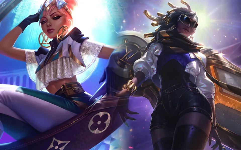 LOL：與品牌合作推出的皮膚，有點收藏價值，可以追溯到10年前