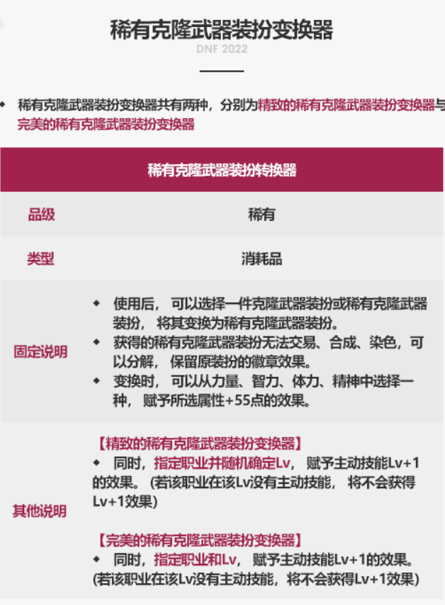 DNF：2022新春禮包與往期對比，稀有克隆武器裝扮是亮點