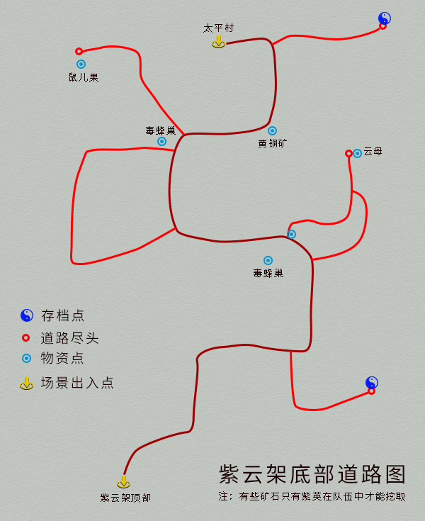 單機遊戲《仙劍4》完整圖文攻略，詳細地圖物資標記