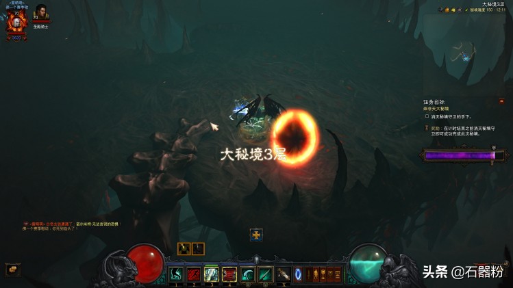 暗黑破壞神3死靈法師單人150層大秘境通關心得3-4K巔峰