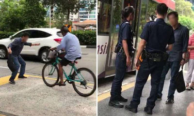 疑錯過巴士惱羞成怒 阿叔肉身攔2車被警逮捕